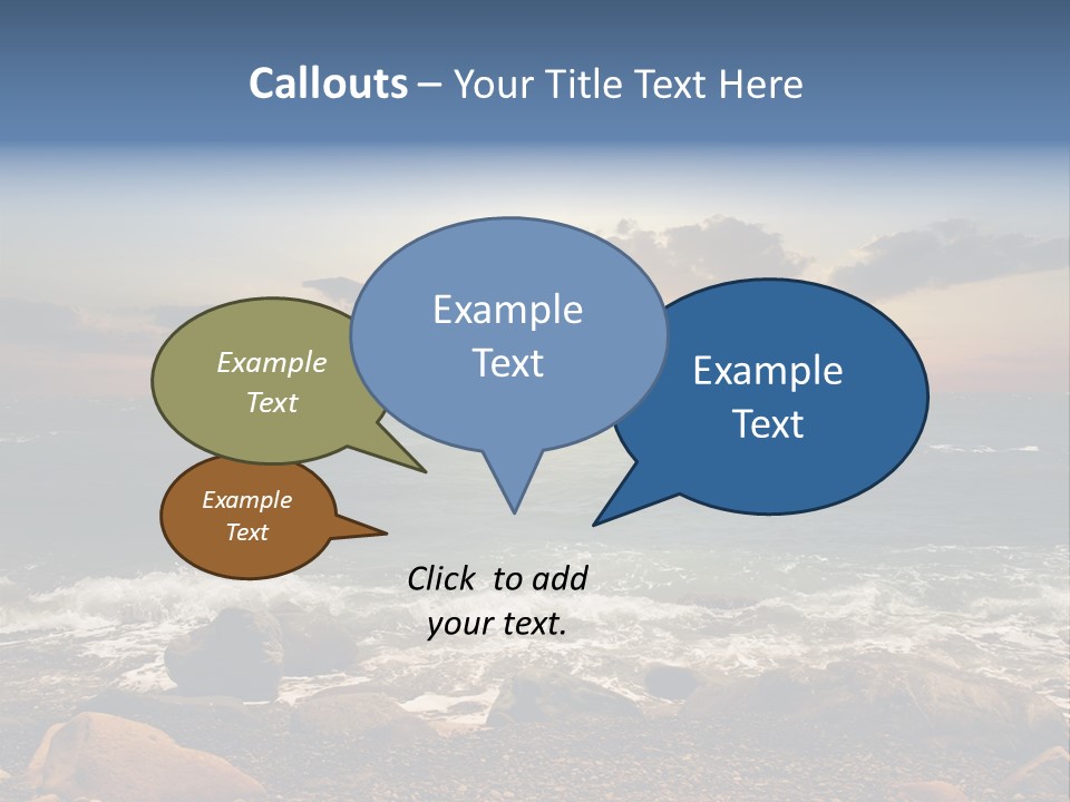 Sea Shore PowerPoint Template