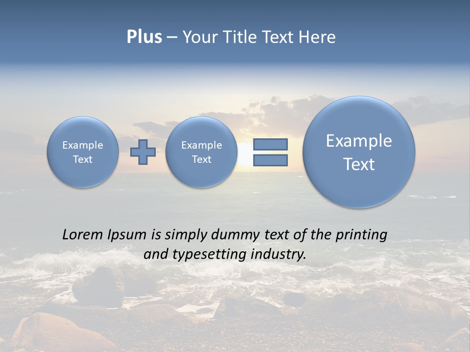 Sea Shore PowerPoint Template