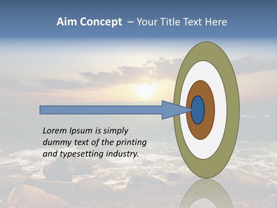 Sea Shore PowerPoint Template