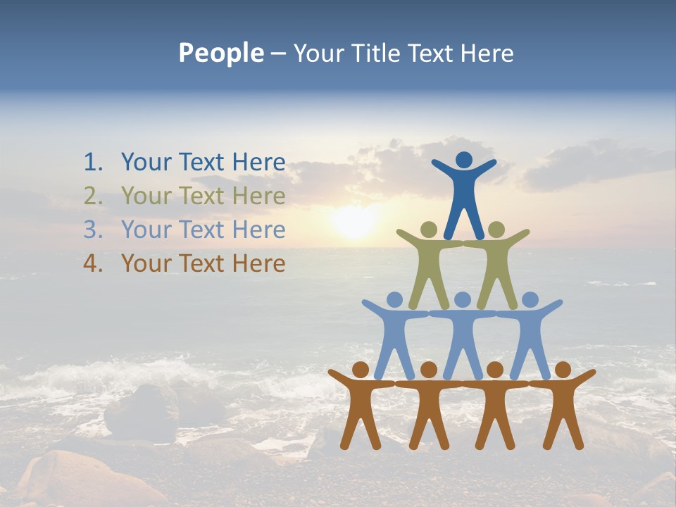 Sea Shore PowerPoint Template