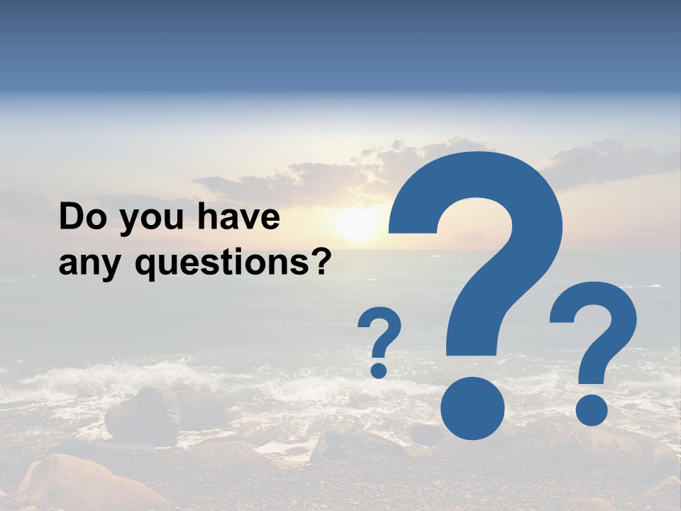 Sea Shore PowerPoint Template