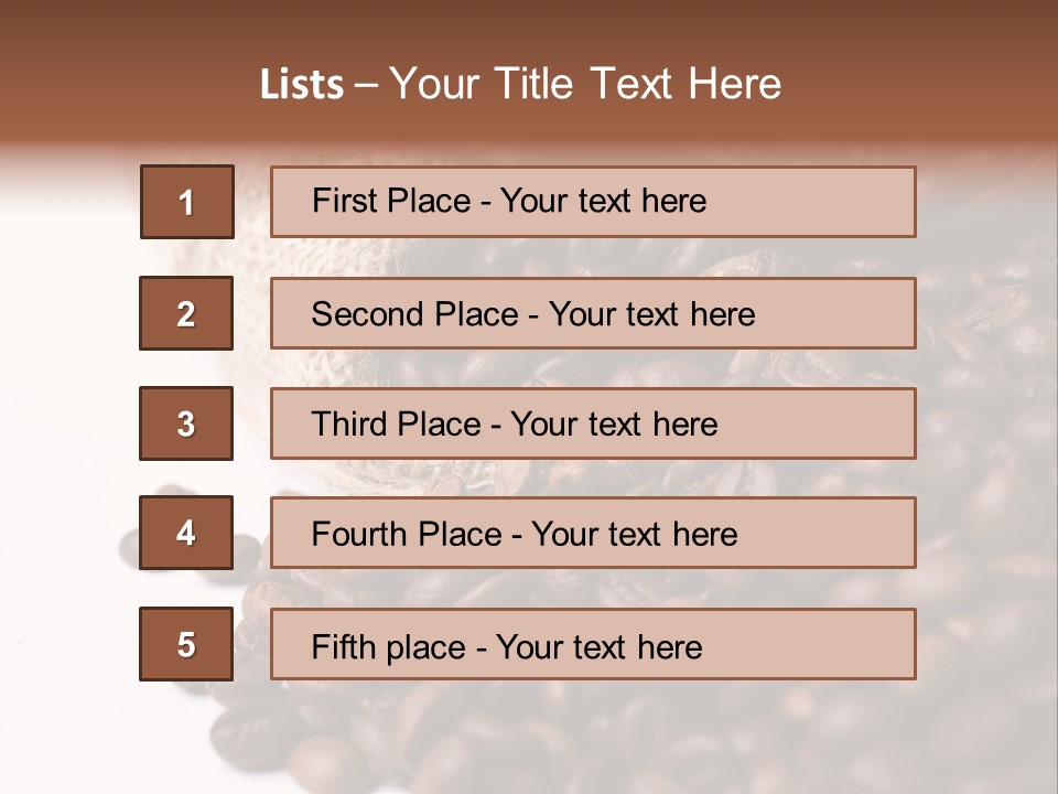 Element White Horizontal PowerPoint Template