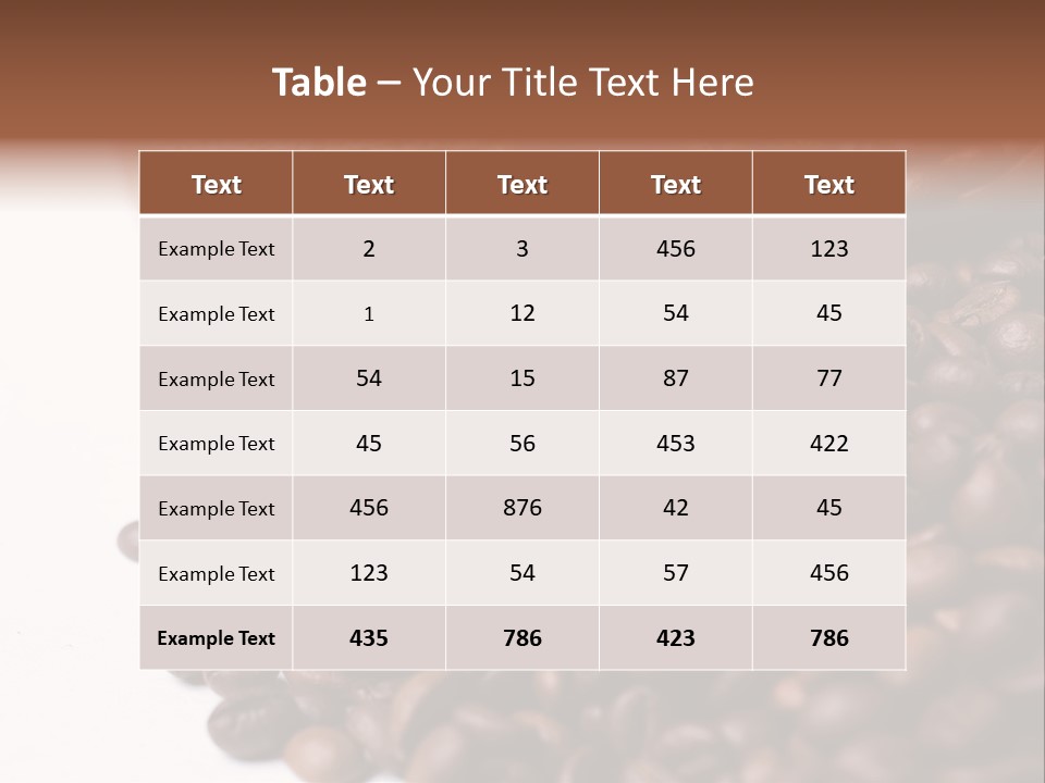 Element White Horizontal PowerPoint Template