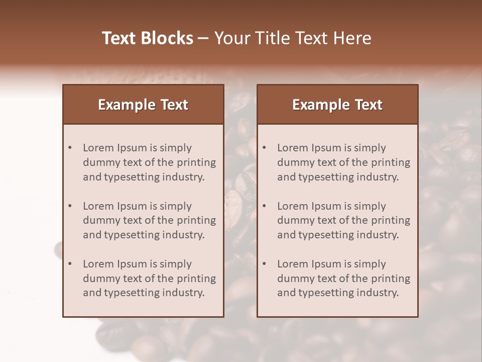 Element White Horizontal PowerPoint Template