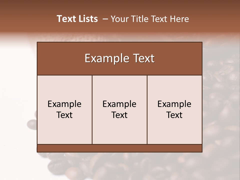 Element White Horizontal PowerPoint Template