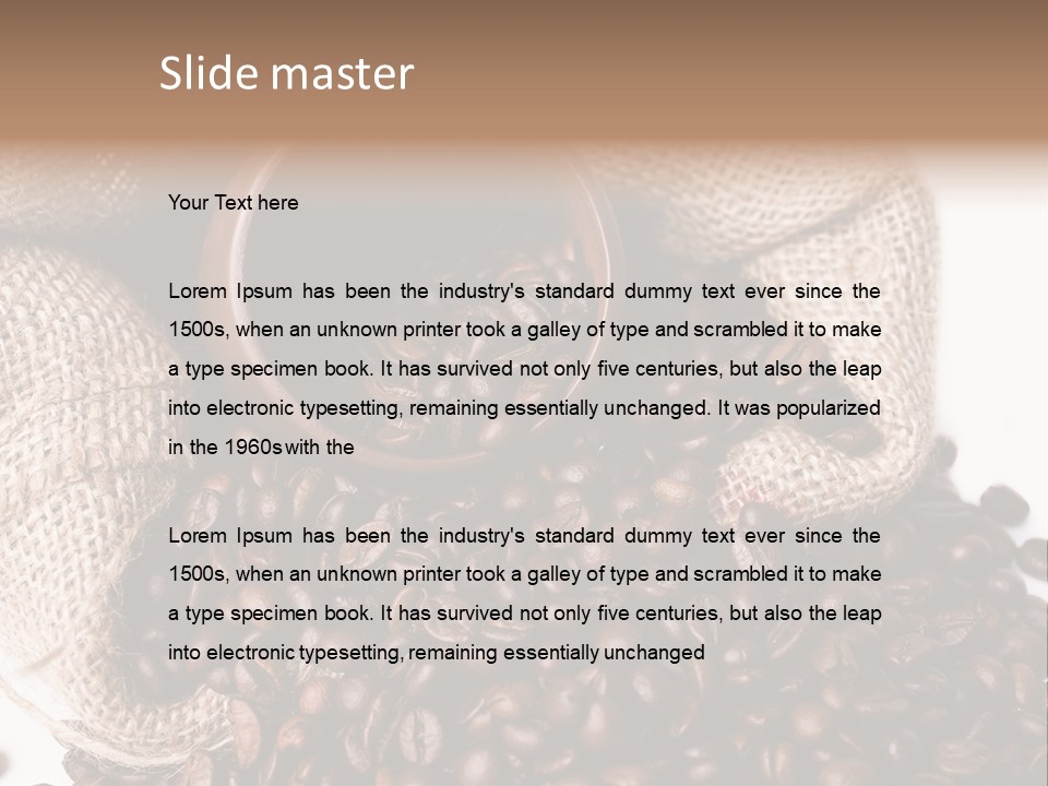 Element Background Objects PowerPoint Template