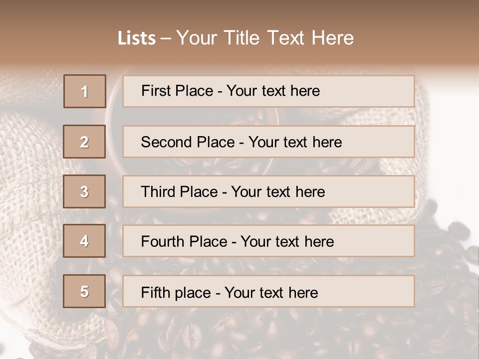Element Background Objects PowerPoint Template
