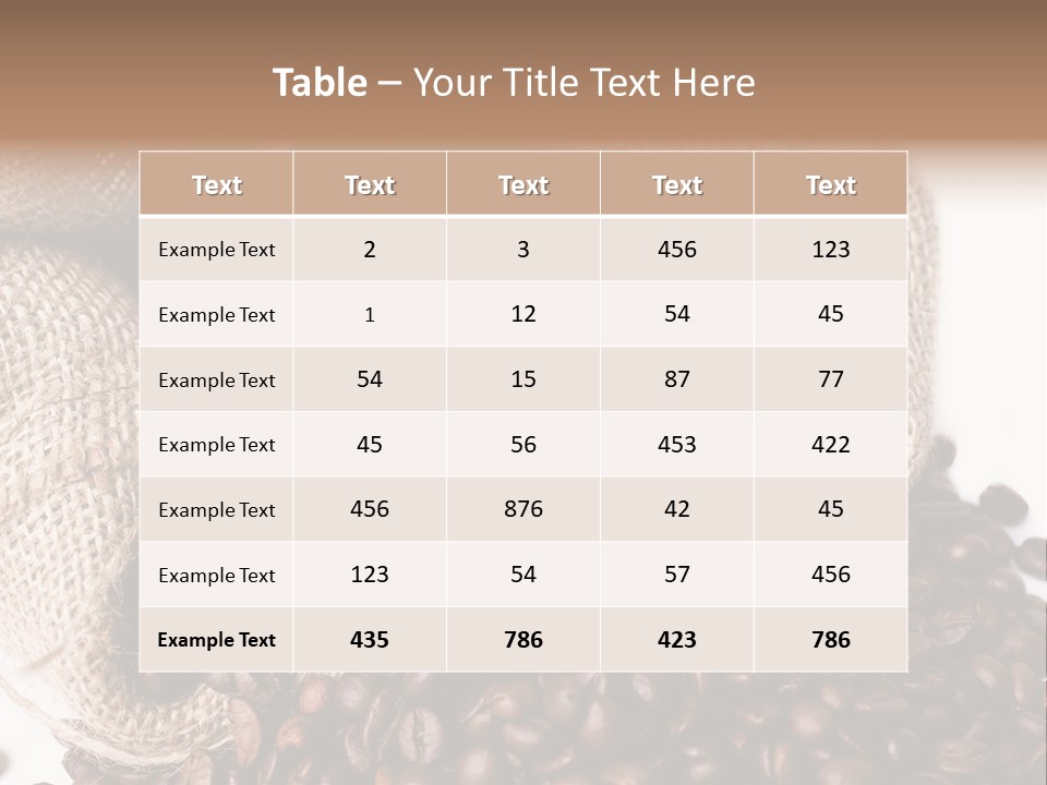 Element Background Objects PowerPoint Template