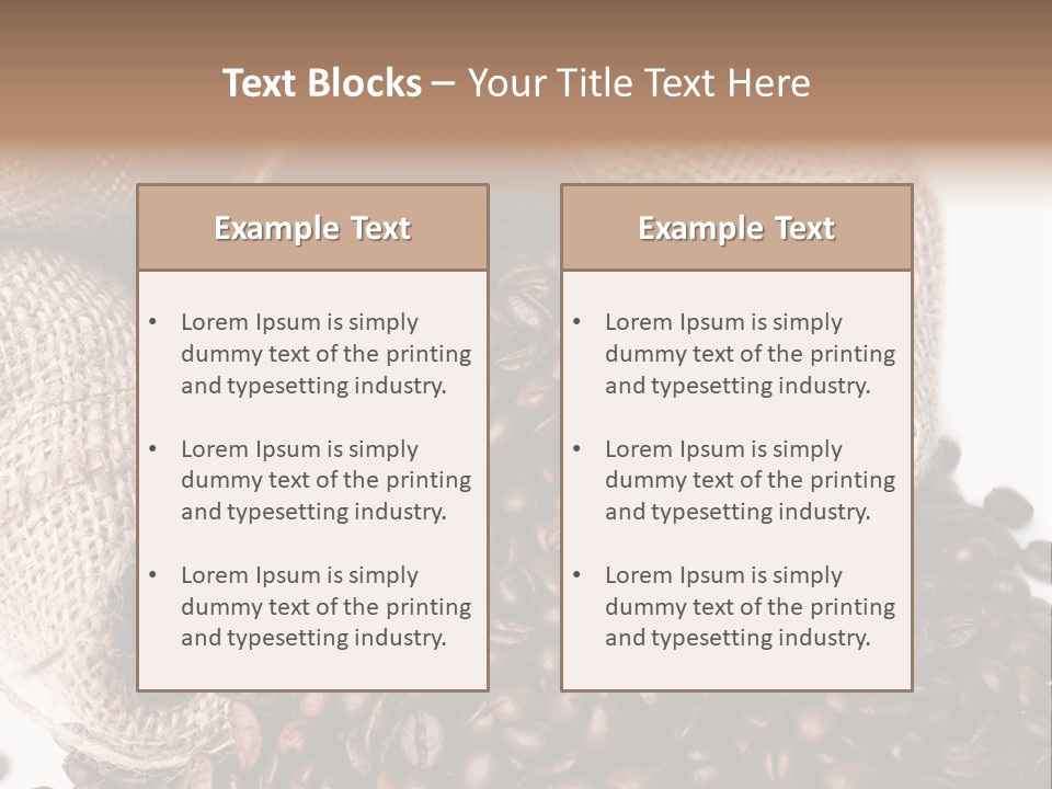Element Background Objects PowerPoint Template
