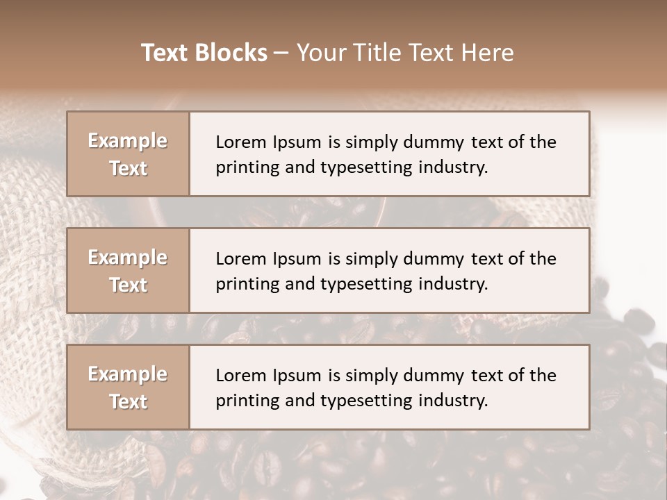 Element Background Objects PowerPoint Template