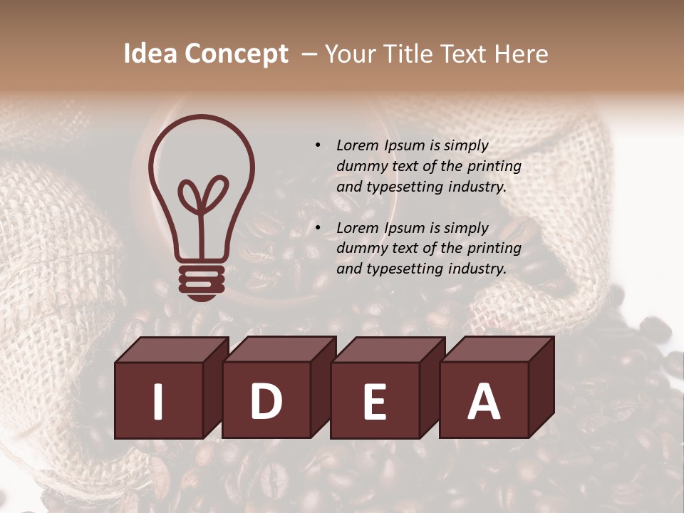 Element Background Objects PowerPoint Template