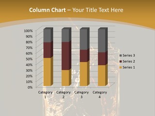 Orange Rocks Object PowerPoint Template