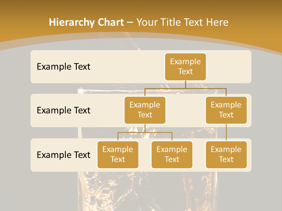 Orange Rocks Object PowerPoint Template
