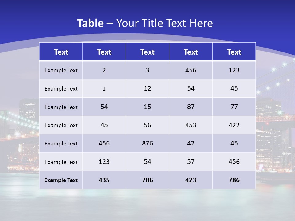 New York PowerPoint Template