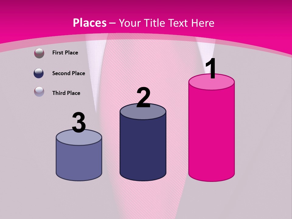 Necktie Pink PowerPoint Template