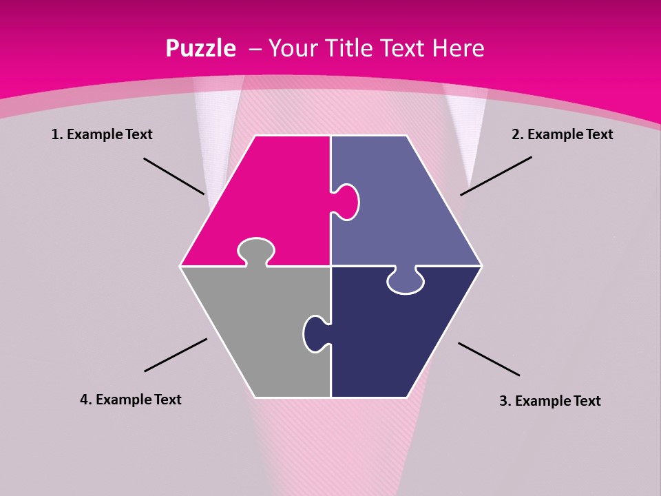 Necktie Pink PowerPoint Template