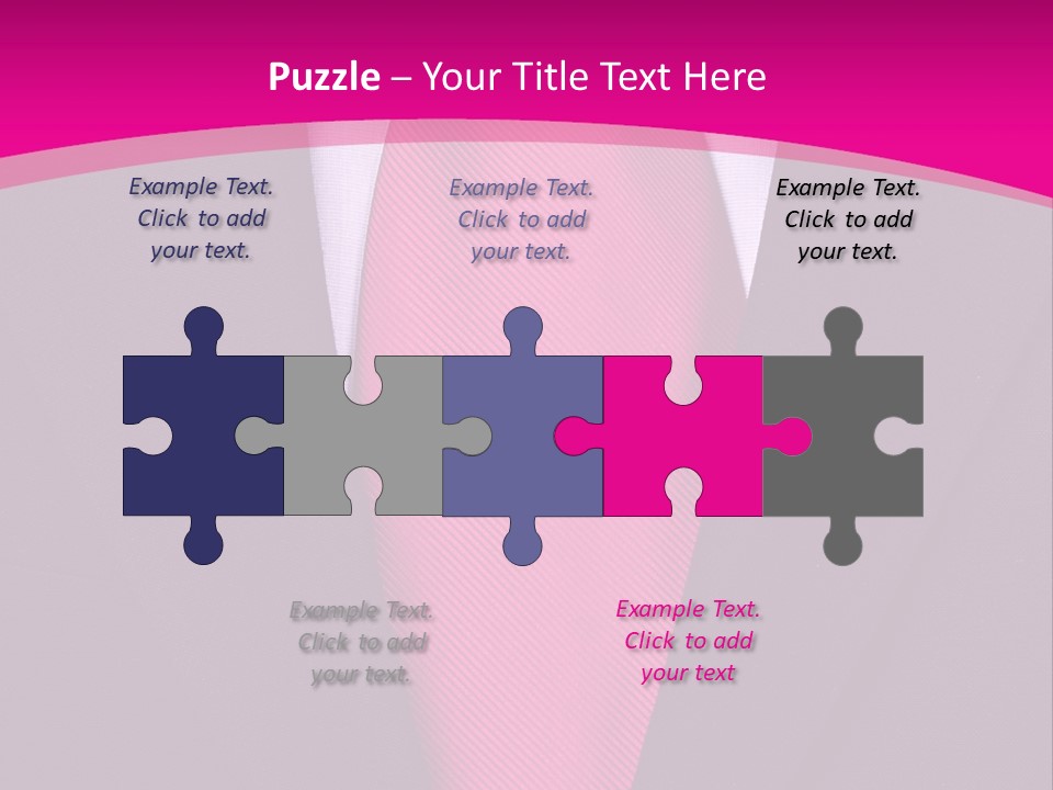 Necktie Pink PowerPoint Template