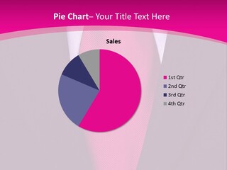 Necktie Pink PowerPoint Template