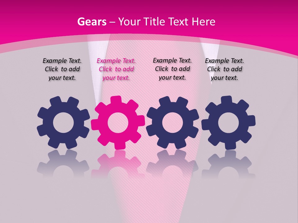 Necktie Pink PowerPoint Template