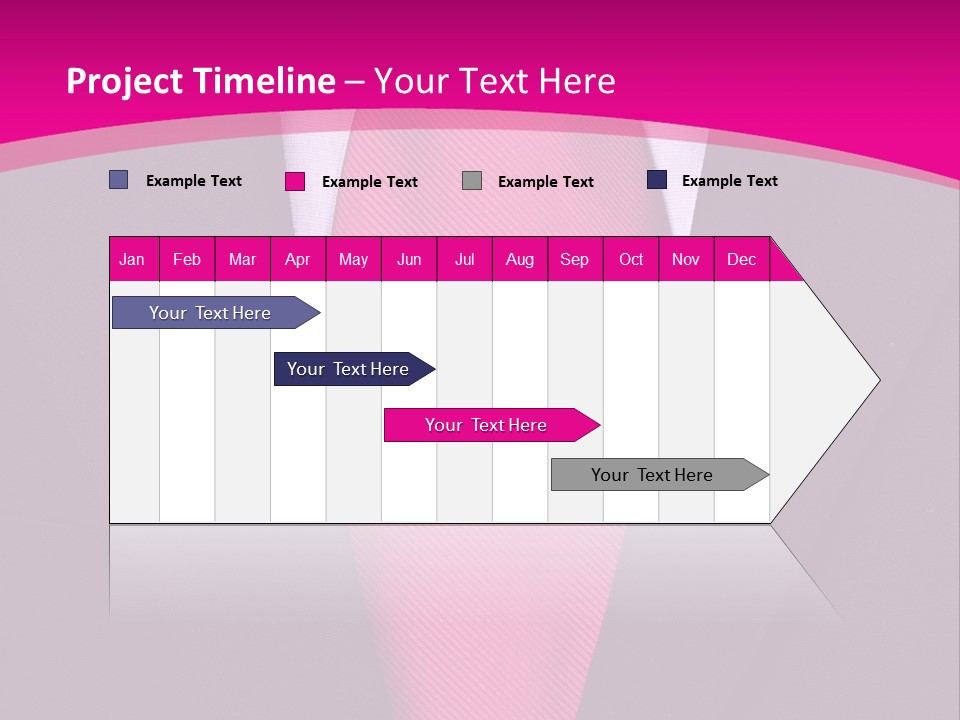Necktie Pink PowerPoint Template