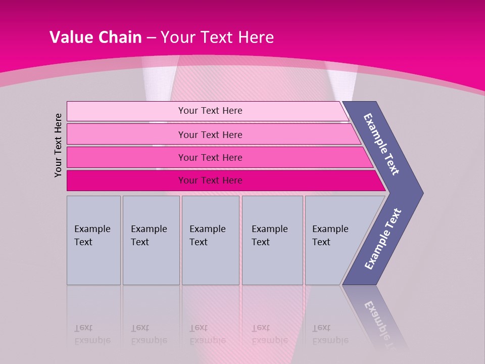 Necktie Pink PowerPoint Template