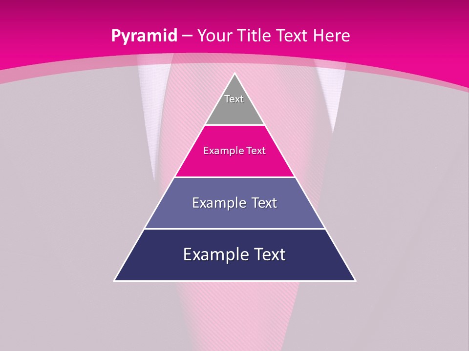 Necktie Pink PowerPoint Template