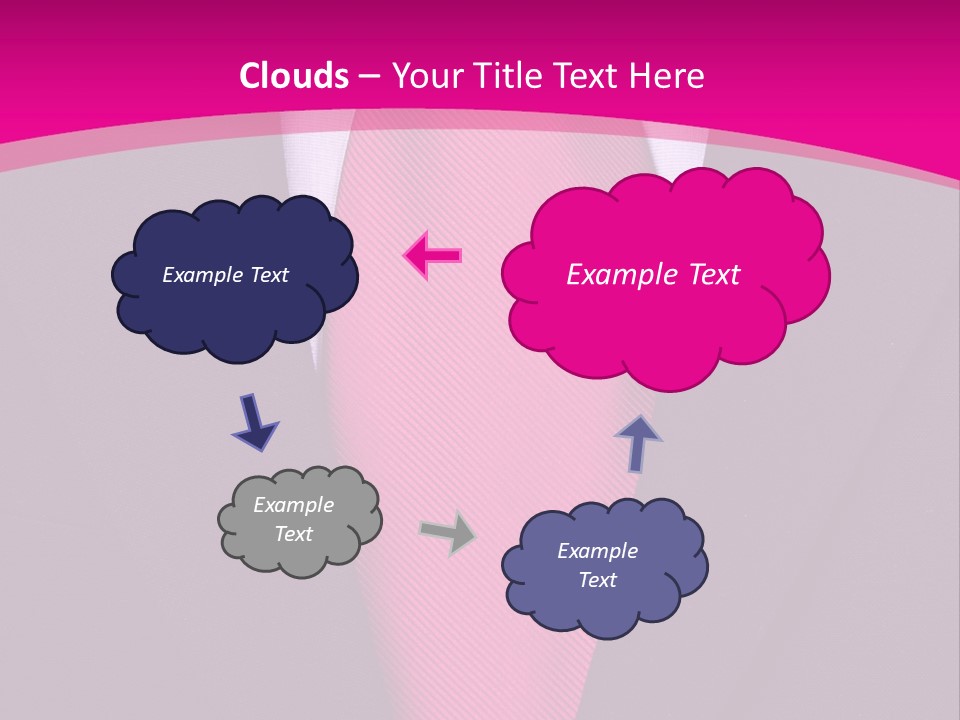 Necktie Pink PowerPoint Template