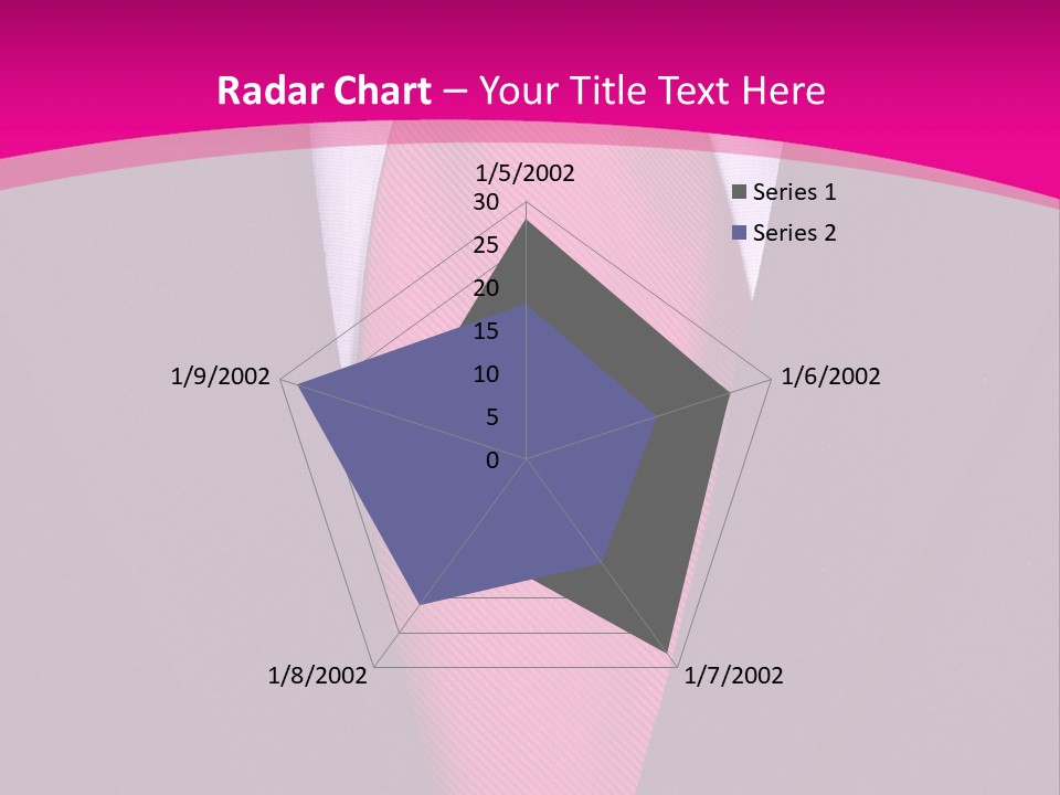 Necktie Pink PowerPoint Template