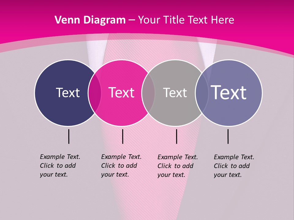 Necktie Pink PowerPoint Template