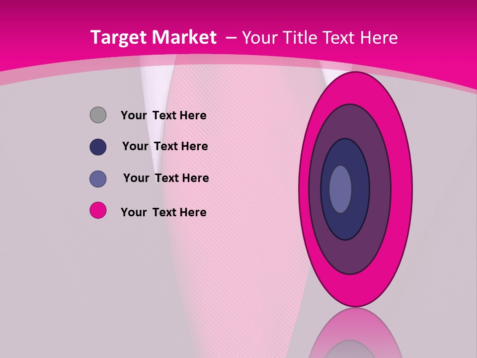 Necktie Pink PowerPoint Template