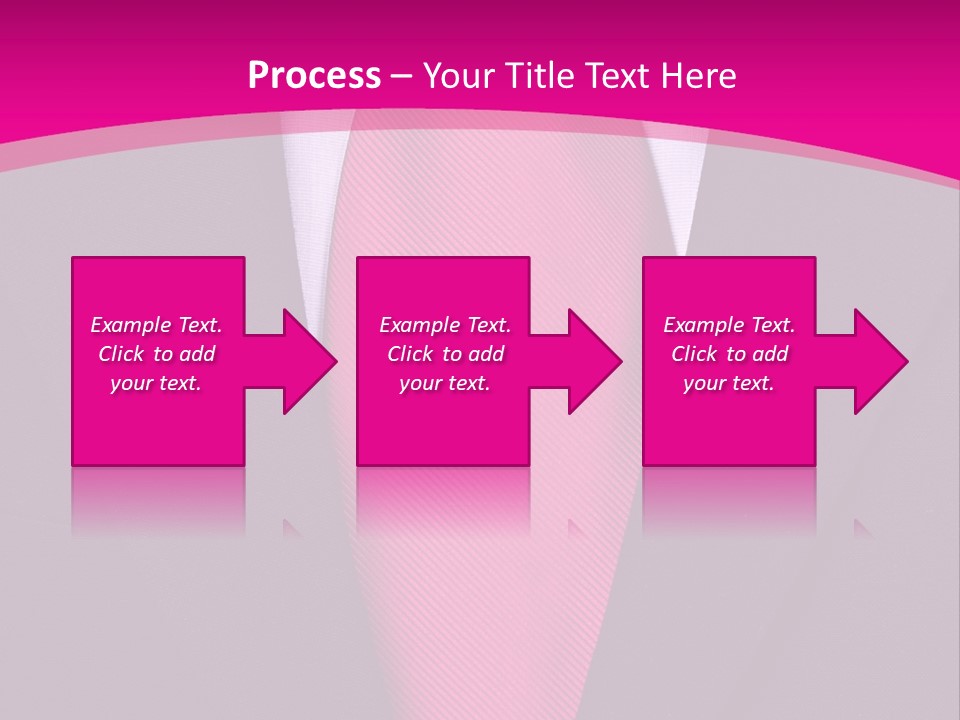 Necktie Pink PowerPoint Template