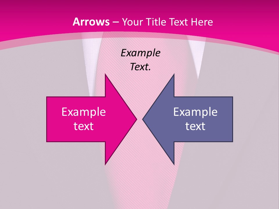 Necktie Pink PowerPoint Template