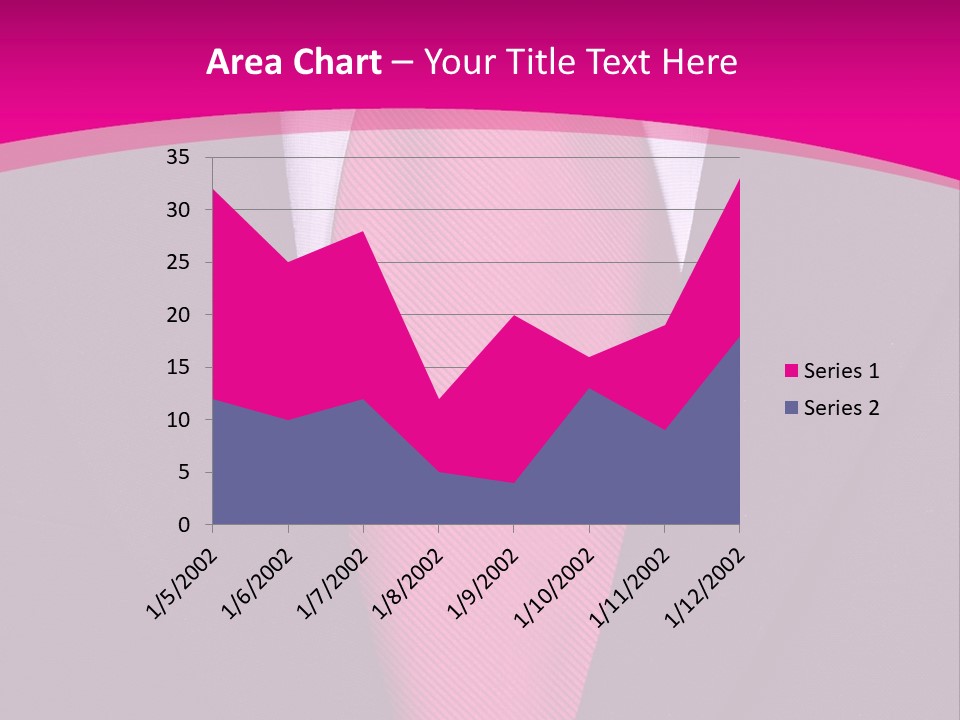 Necktie Pink PowerPoint Template