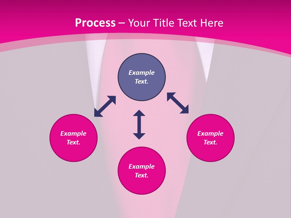 Necktie Pink PowerPoint Template