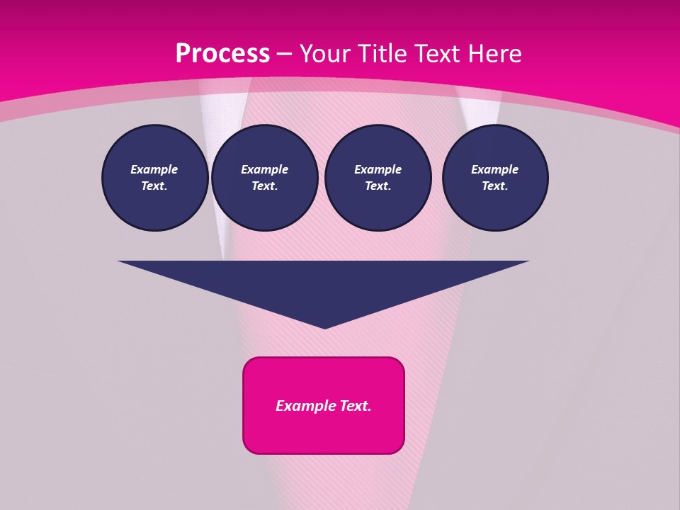 Necktie Pink PowerPoint Template