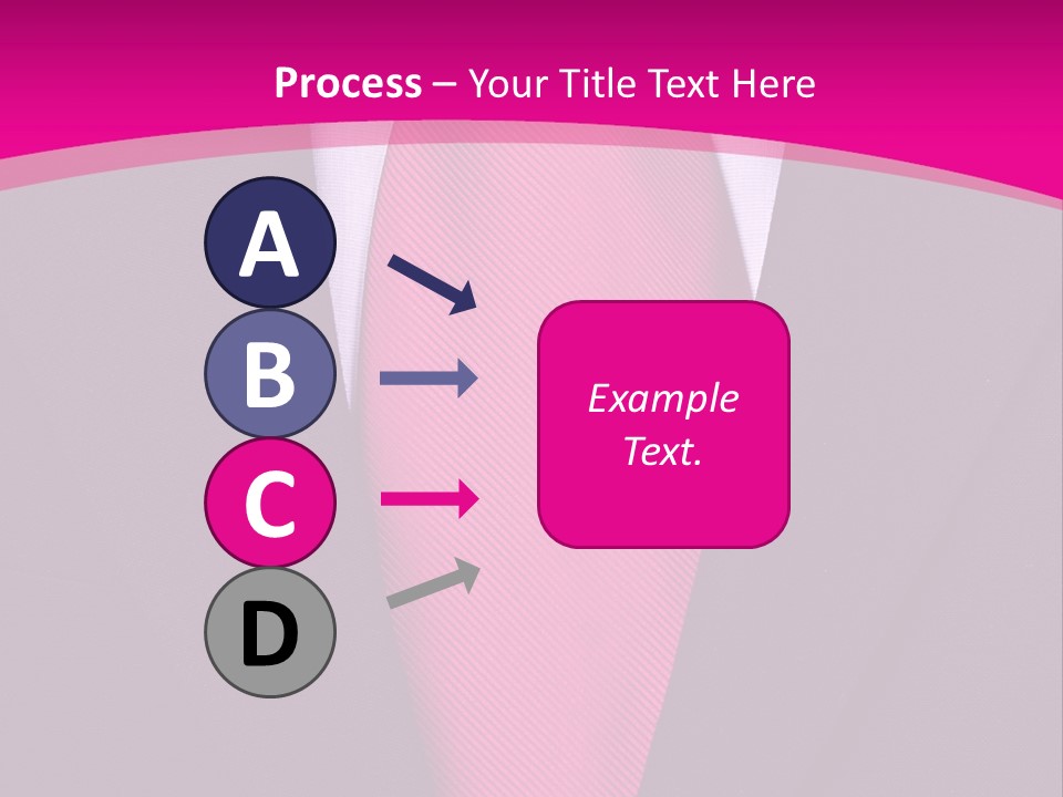 Necktie Pink PowerPoint Template