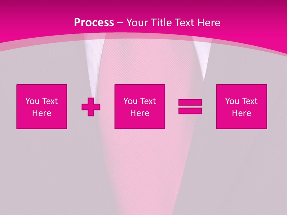 Necktie Pink PowerPoint Template