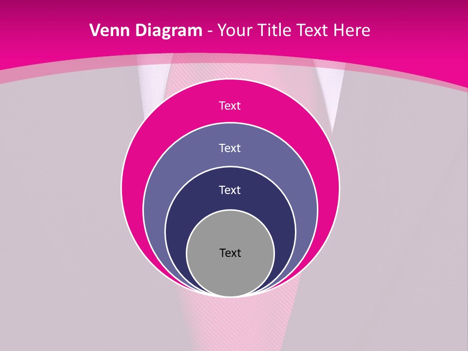 Necktie Pink PowerPoint Template