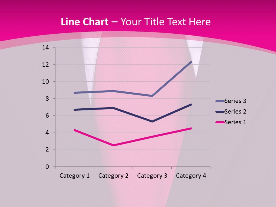 Necktie Pink PowerPoint Template