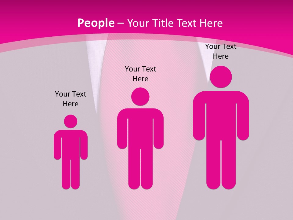 Necktie Pink PowerPoint Template