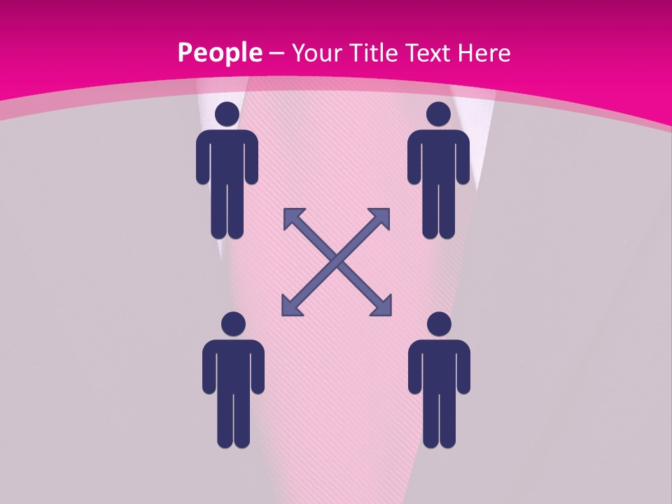 Necktie Pink PowerPoint Template
