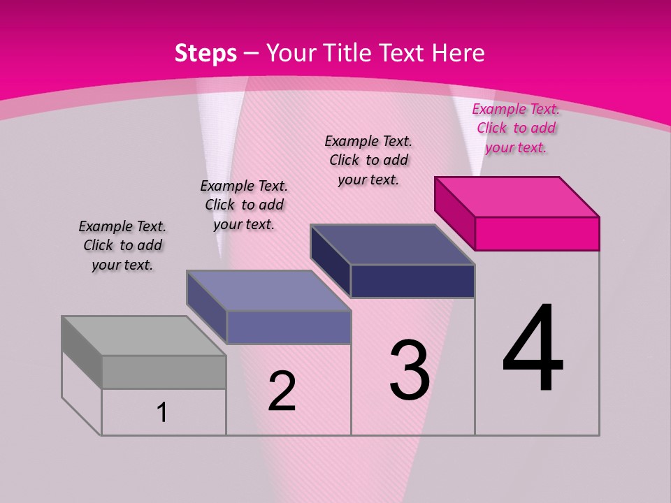 Necktie Pink PowerPoint Template