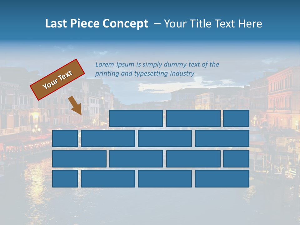 Adriatic Clouds Venezia PowerPoint Template