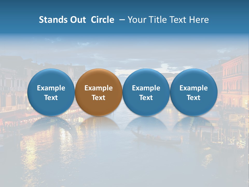 Adriatic Clouds Venezia PowerPoint Template