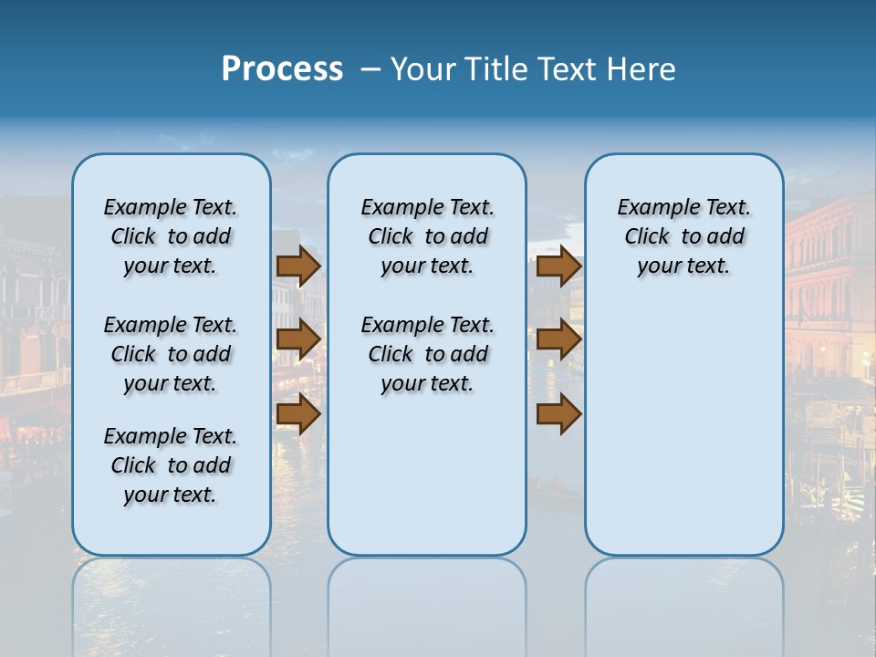 Adriatic Clouds Venezia PowerPoint Template