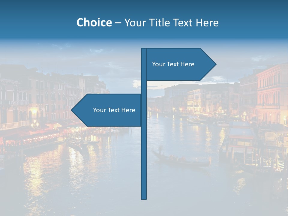 Adriatic Clouds Venezia PowerPoint Template