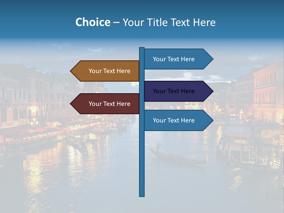 Adriatic Clouds Venezia PowerPoint Template