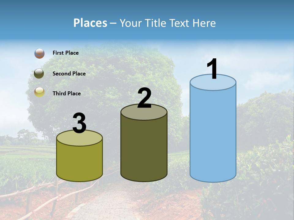 Green Landscape PowerPoint Template