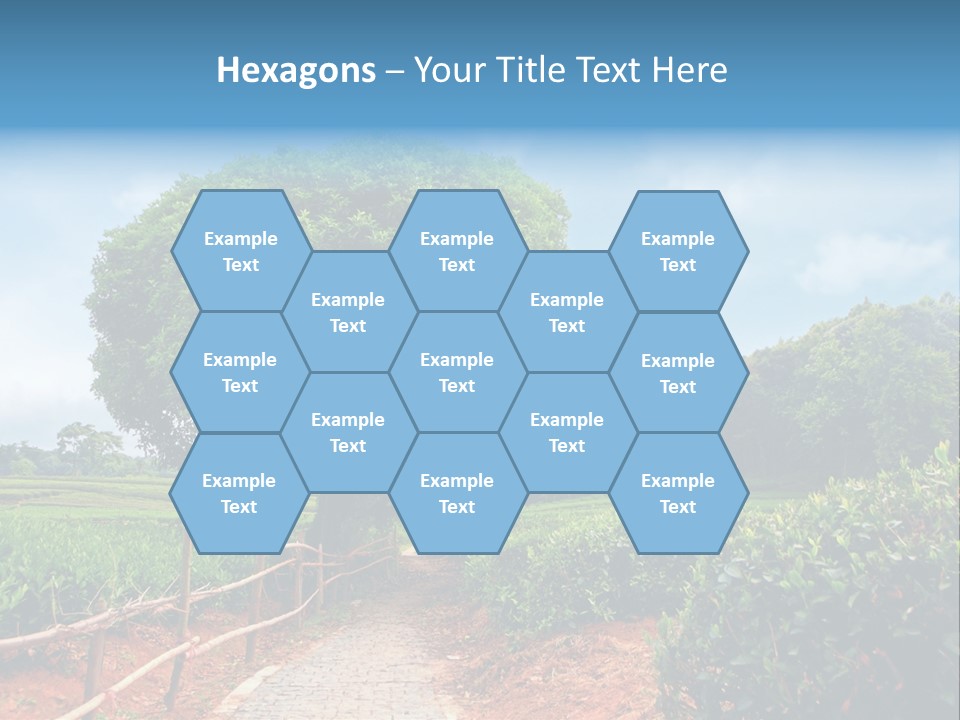 Green Landscape PowerPoint Template