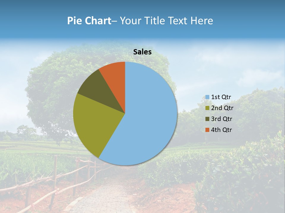 Green Landscape PowerPoint Template